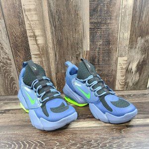 Nike Air Max Alpha Savage Size 9 Black/Electric Green/Ocean Fog AT3378-034